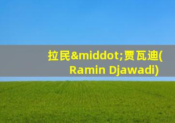 拉民·贾瓦迪(Ramin Djawadi)